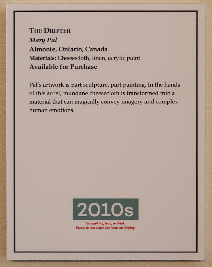 "The Drifter" by Mary Pal - Sign